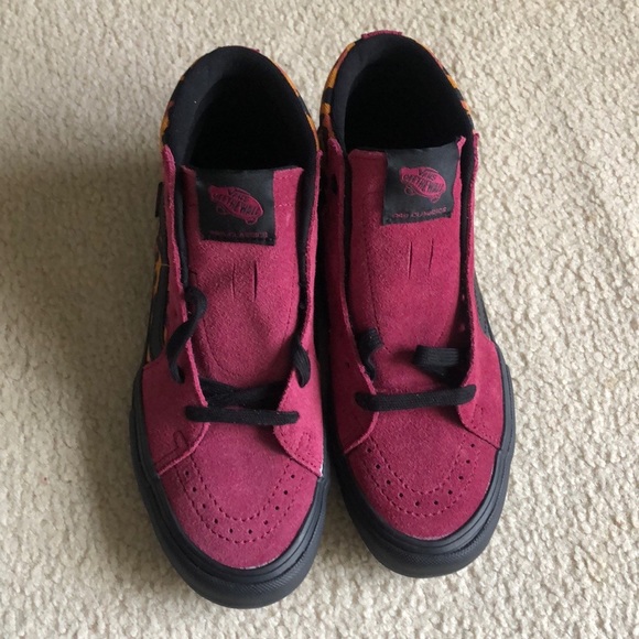 NEW Sk8 Hi Pro Punk Leopard Shoes Sneakers - Picture 5 of 7